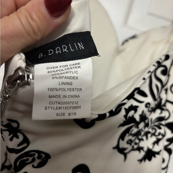 Black and white Pencil Skirt - Picture 6 of 6